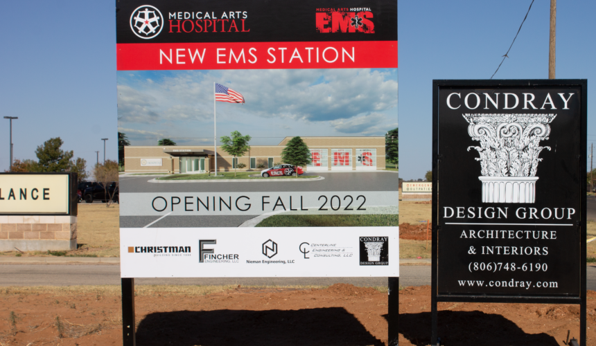 Groundbreaking of the Medical Arts Hospital EMS Station